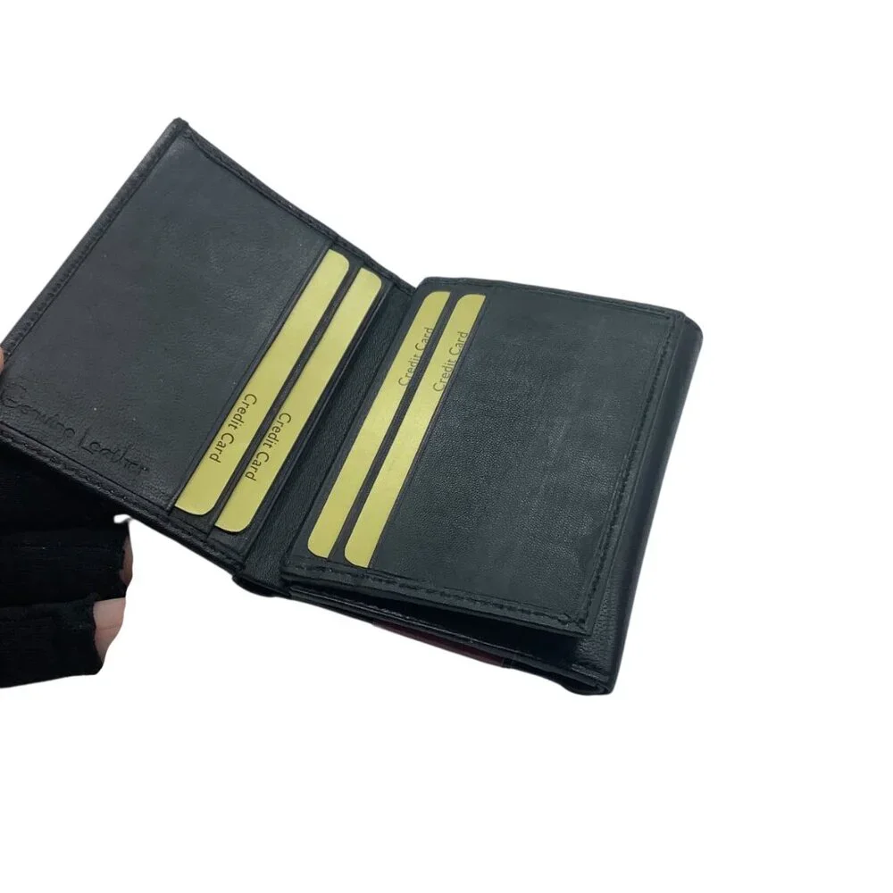 River Ridge‎ Genuine Lambskin Leather Billfold Wallet Multiple Card Slot ID NEW